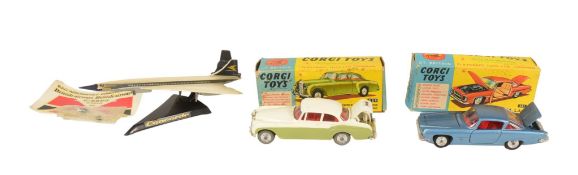 DIECAST - COLLECTION OF VINTAGE CORGI TOYS DIECAST MODELS