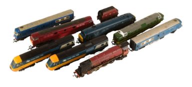 MODEL RAILWAY - COLLECTION OF OO GAUGE DIESEL ENGINES