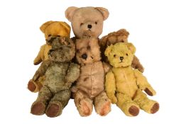 TEDDY BEARS - COLLECTION OF ASSORTED VINTAGE BEARS