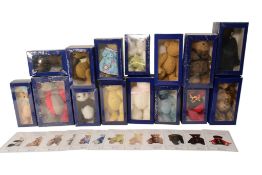 TEDDY BEARS - ATLAS EDITIONS TEDDY BEARS WITH CERTIFICATES