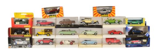 DIECAST - COLLECTION OF SOLIDO BOXED DIECAST MODELS