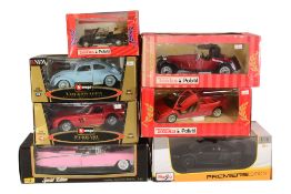 DIECAST - COLLECTION OF 1/18 SCALE DIECAST MODEL CARS