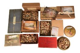 JIGSAW PUZZLES - COLLECTION OF EARLY WOODEN JIGSAW PUZZLES