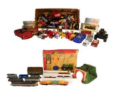 COLLECTION OF MODEL RAILWAY & DIECAST MODELS