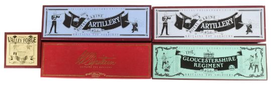 BRITAINS - X5 BRITAINS MODEL TOY SOLDIERS