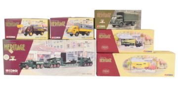 DIECAST - COLLECTION OF CORGI HERITAGE DIECAST MODELS