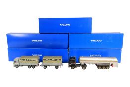 DIECAST - COLLECTION OF SIKU VOLVO DIECAST HAULAGE LORRIES