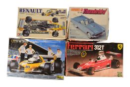 MODEL KITS - COLLECTION OF PLASTIC MODEL CAR KITS