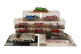 DIECAST - COLLECTION OF ASSORTED DIECAST RACING CARS