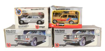 DIECAST - COLLECTION OF BURAGO LARGE SCALE DIECAST MODELS