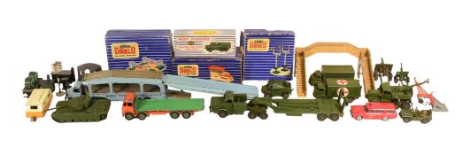 COLLECTION OF HORNBY DUBO & DINKY TOYS DIECAST MODELS
