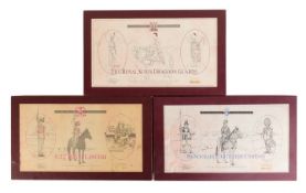 BRITAINS - X3 BOXED BRITAINS MODEL TOY SOLDIERS
