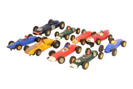 SCALEXTRIC - VINTAGE SLOT CAR RACING CARS OF F1 INTEREST