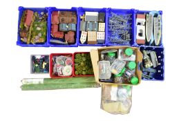 MODEL RAILWAY - LARGE COLLECTION OF OO GAUGE LAYOUT ACCESSORIES
