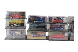 DIECAST - COLLECTION OF EAGLEMOSS BATMAN DIECAST VEHICLES