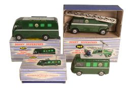 DIECAST - VINTAGE DINKY SUPERTOYS BBC TV VEHICLES