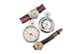 VINTAGE ROAMER GENTLEMANS WRISTWATCH & OTHERS (4)