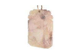 CARVED JADE PENDANT