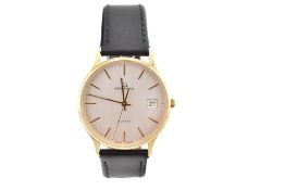 9CT GOLD GARRARD OF LONDON GENTLEMANS WRISTWATCH