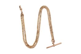 9CT GOLD ALBERT WATCH CHAIN