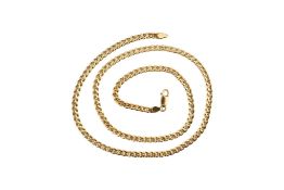 ITALIAN 18CT GOLD FANCY LINK NECKLACE