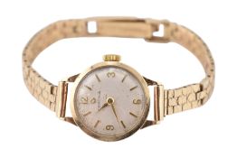 HALLMARKED 9CT GOLD CERTINA COCKTAIL WRISTWATCH