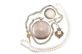 19TH CENTURY HALLMARKED SILVER AUSTRALIAN POCKET WATCH