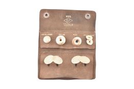 COLLECTION OF 9CT GOLD STUDS & CUFFLINKS