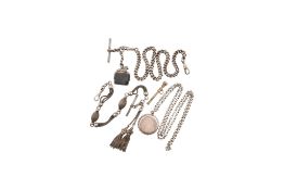 COLLECTION OF SILVER & WHITE METAL JEWELLERY