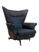 G-PLAN FURNITURE BLOFIELD WING BACK MID CENTURY ARMCHAIR