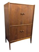 YOUNGERS FURNITURE - MID CENTURY TEAK TALL BOY CABINET