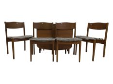 STATEROOM FURNITURE - SET OF FOUR DINING CHAIRS W/ SPACE SAVING TABLE