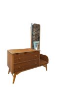 MEREDEW FURNITURE - TEAK MID CENTURY DRESSING TABLE
