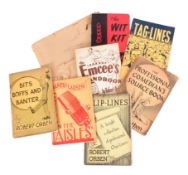 THE RONALD WOLFE COLLECTION - GAG / JOKE BOOKS