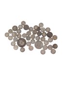 COLLECTION OF BRITISH CIRCULATED SILVER COINS
