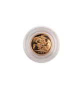 1980 QUEEN ELIZABETH II GOLD PROOF HALF SOVEREIGN