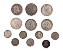 COLLECTION OF 19TH & 20TH CENTURY SILVER COINS