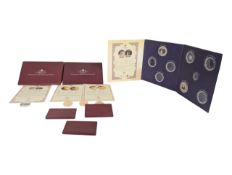 LONDON MINT OFFICE - COLLECTION OF COMMEMORATIVE COINS