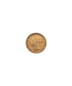 1872 QUEEN VICTORIA GOLD SOVEREIGN