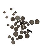 COLLECTION OF 19TH & 20TH CENTURY SILVER COINS