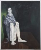PETER ROLAND-MCLEAN - CONTEMPORARY OIL ON CANVAS SURREALIST PAINTING