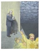 BOB NICOLSON - CONTEMPORARY 2012 OIL ON CANVAS PAINTING