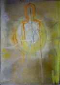 MIRCEA MAROSIN (1921-2007) - UNTITLED ABSTRACT OIL ON CANVAS PAINTING