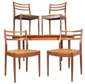 G PLAN - FRESCO RANGE - MID CENTURY TEAK DINING TABLE AND CHAIRS