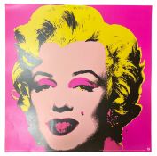 AFTER ANY WARHOL - MARILYN (1967) - 1993 EXHIBITION POSTER ON HEAVY COVER