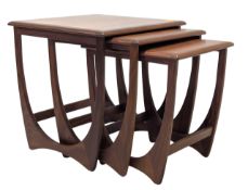 G PLAN - FRESCO RANGE - MID CENTURY TEAK NEST OF TABLES
