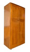 ERCOL - MODEL 480-CSP38 - MID CENTURY DOUBLE ELM WARDROBE
