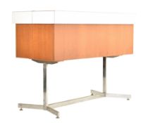 BARGET OF LONDON - MID CENTURY 1960S FOLDING COCKTAIL CABINET / BAR