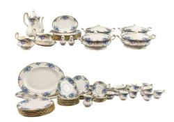 ROYAL ALBERT - MOONLIGHT ROSE - EXTENSIVE CHINA SERVICE