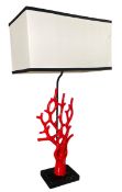 CONTEMPORARY DESIGN CORAL SHAPED DESK TABLE LAMP